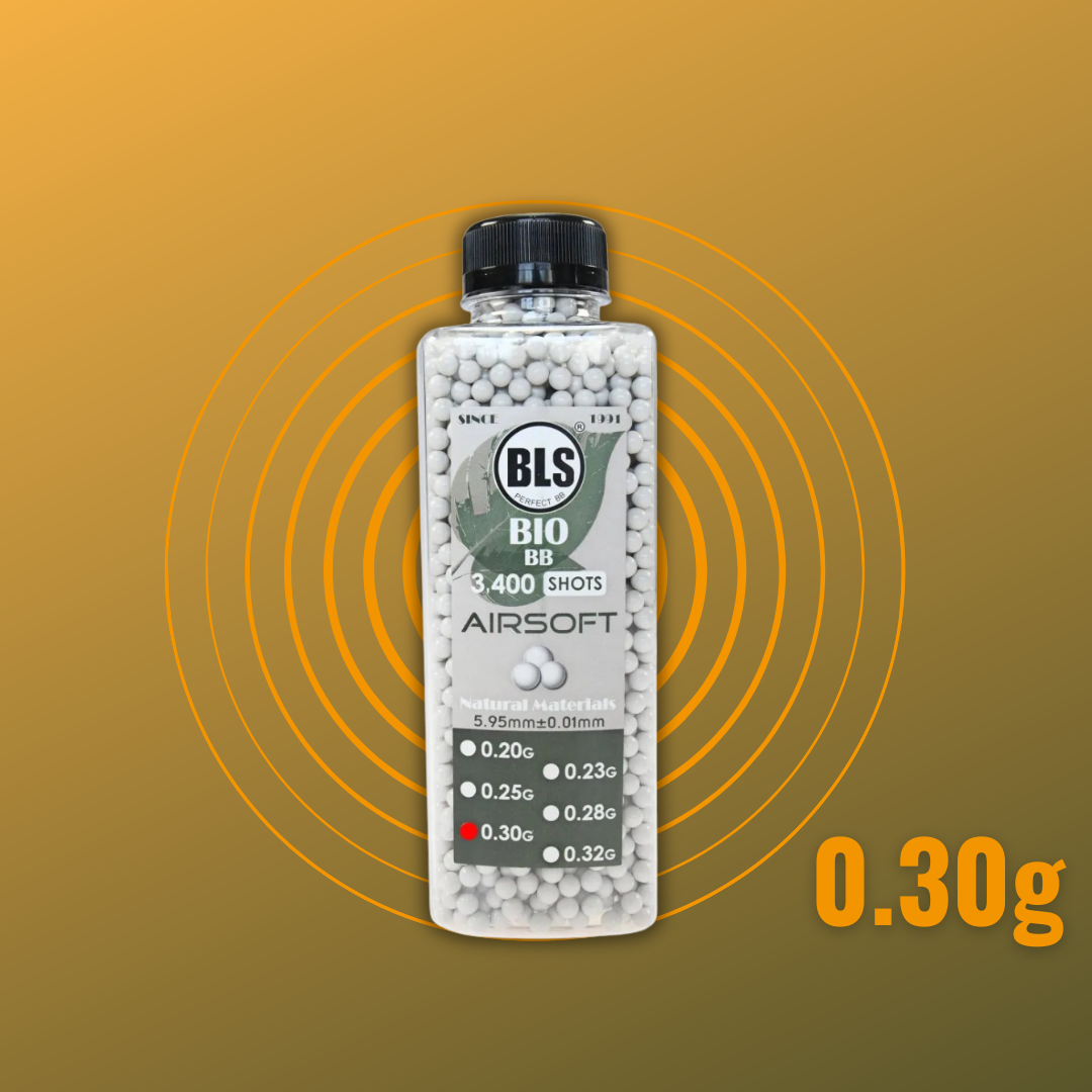 BLS Bio BBs 0,30g (3400 Kugeln) (Flasche) (Weiß)