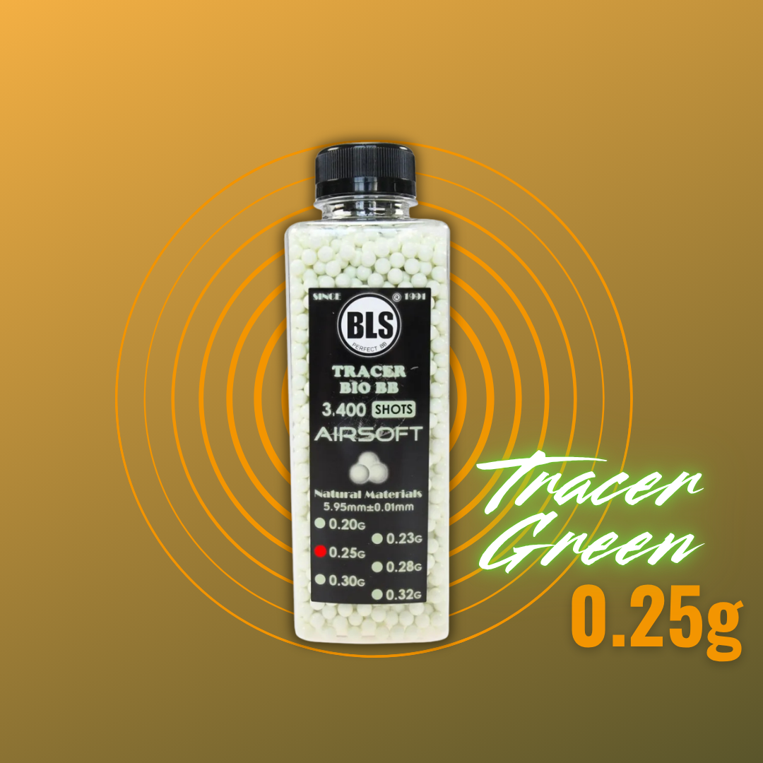 BLS Bio Tracer BBs 0,25g (3400 Kugeln) (Flasche) (Grün)